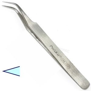 Pro'sKit hajlított csipesz 110mm#