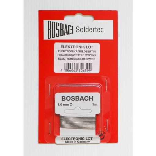 Bosbach ón S-Sn60Pb38Cu2 1,0mm 1m