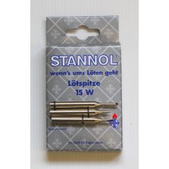 Stannol pákahegy 15W 3db#
