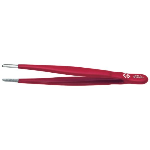 CK 2308A csipesz piros 3.5mm recés 145mm
