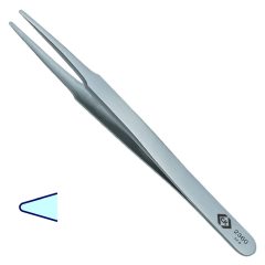 CK 2360 lapos kerek hegyű csipesz 120mm2A.SA