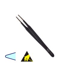 CK 2360D lapos kerek hegyű ESD csipesz 120mm