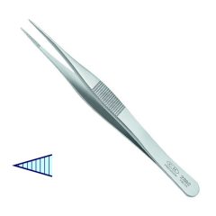 CK 2382 hegyes fogazott csipesz 110mm#