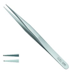 CK 2386 hegyes erős sima hegyű csipesz 120mm