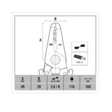 CK 3894 Ecotronic ESD csupaszító 152mm