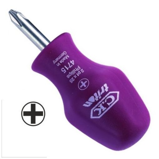 CK 4715 Triton marokcsavarhúzó PH 1x25mm#