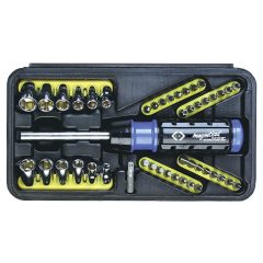 CK 4826D dugó- és bitkészlet 46db