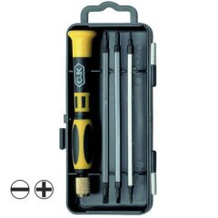 CK 4895 cserélhető fejű csavarhúzó 4db#